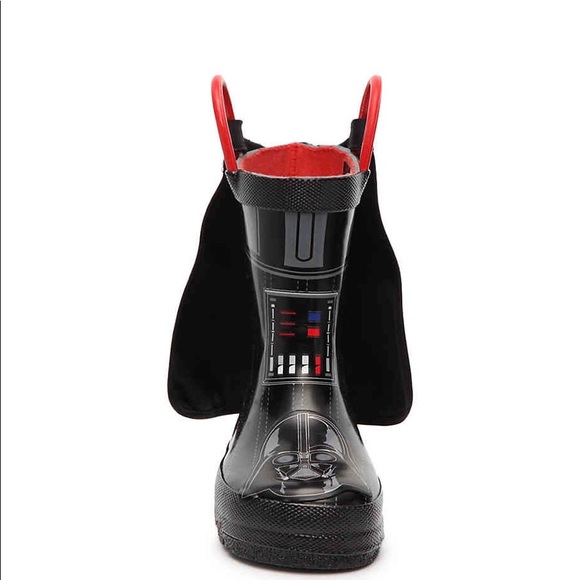 NIB Star Wars Darth Vadar rain boots Size 5 - Picture 3 of 8